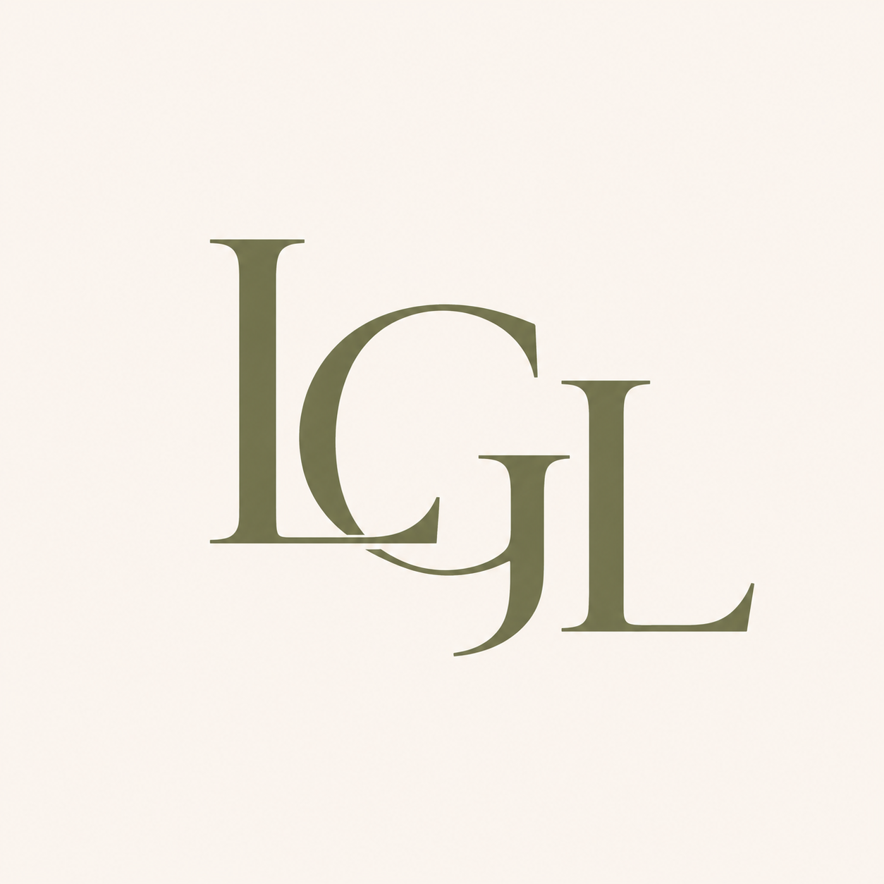 Lyles Girl Landscapes - LGL monogram logo